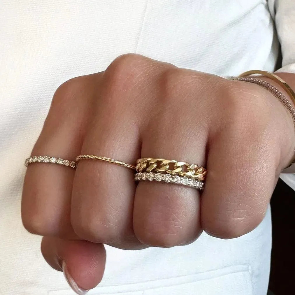 Classic Diamond Eternity Ring - With Olivia Grace
