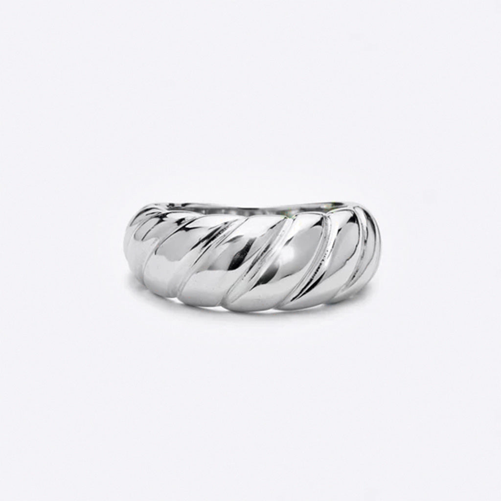 Simply Silver- Croissant Ring