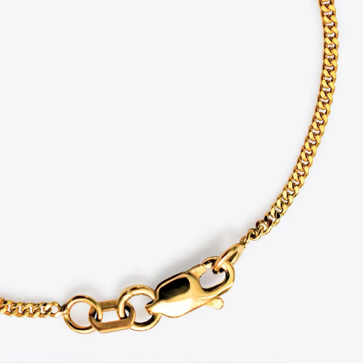 Kids Classic Curb Chain Anklet - With Olivia Grace - perfect piece to complement an initial necklace