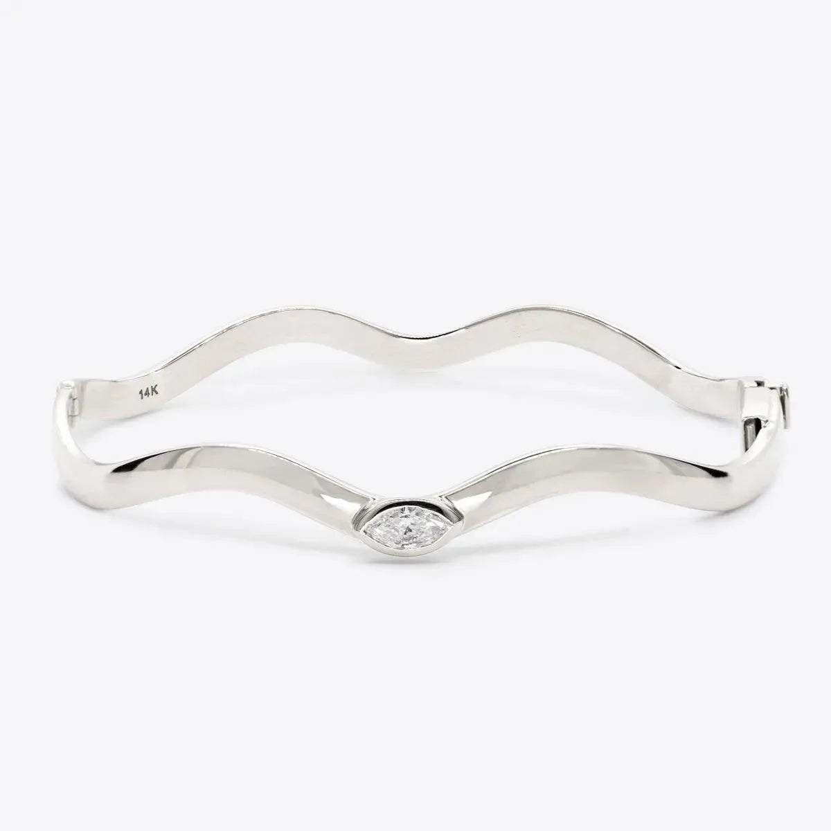 Marquise Taylor Wave Bangle - With Olivia Grace