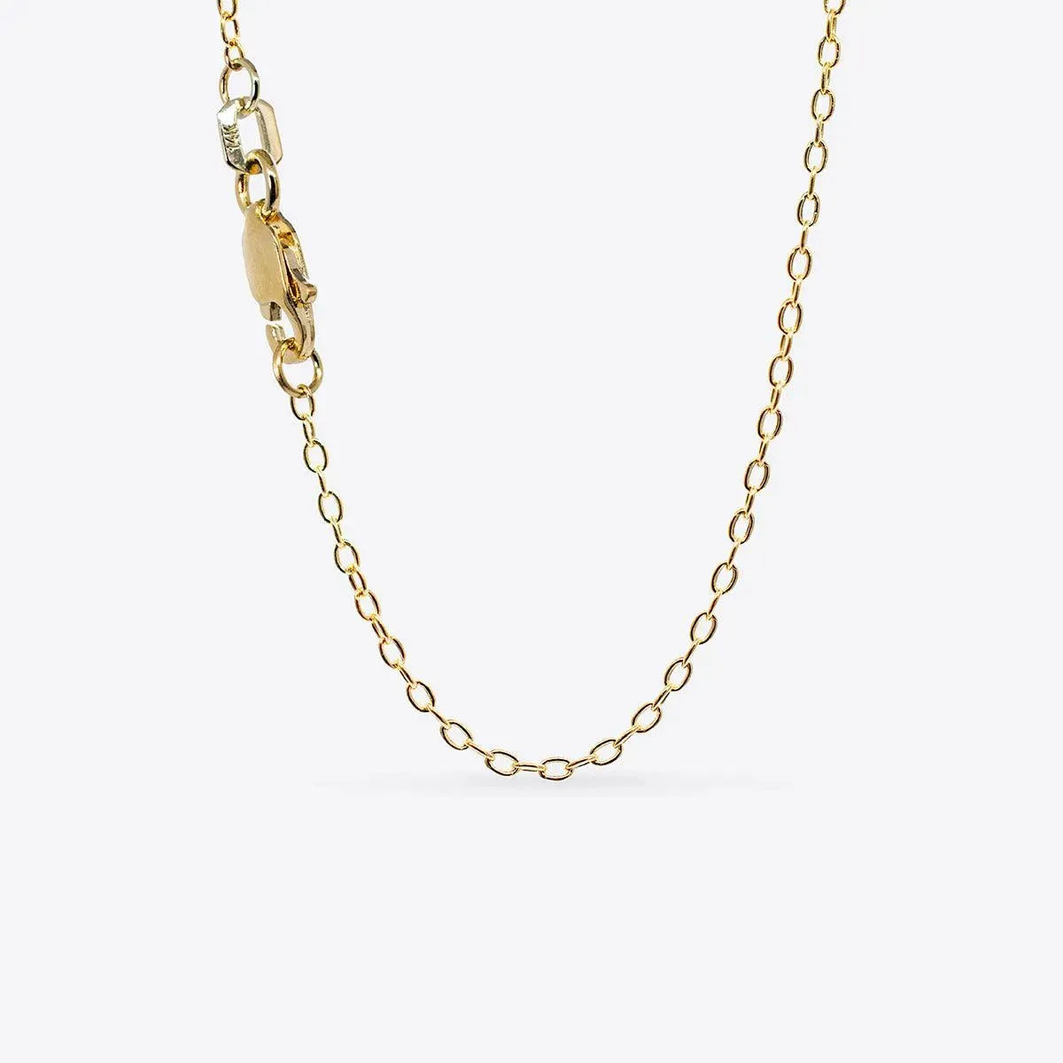 Delicate Cable Chain Necklace - With Olivia Grace