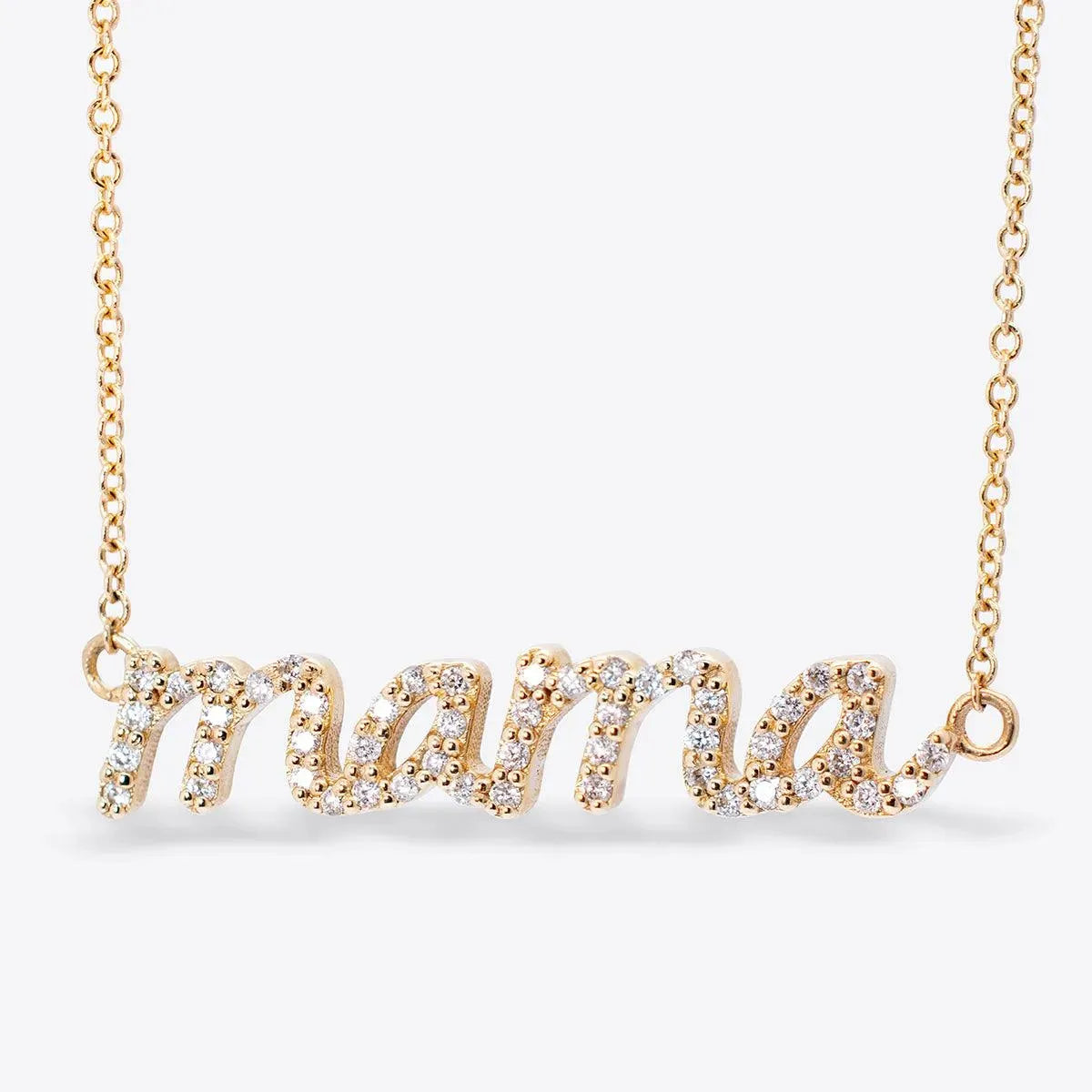 Diamond Mama Necklace - With Olivia Grace