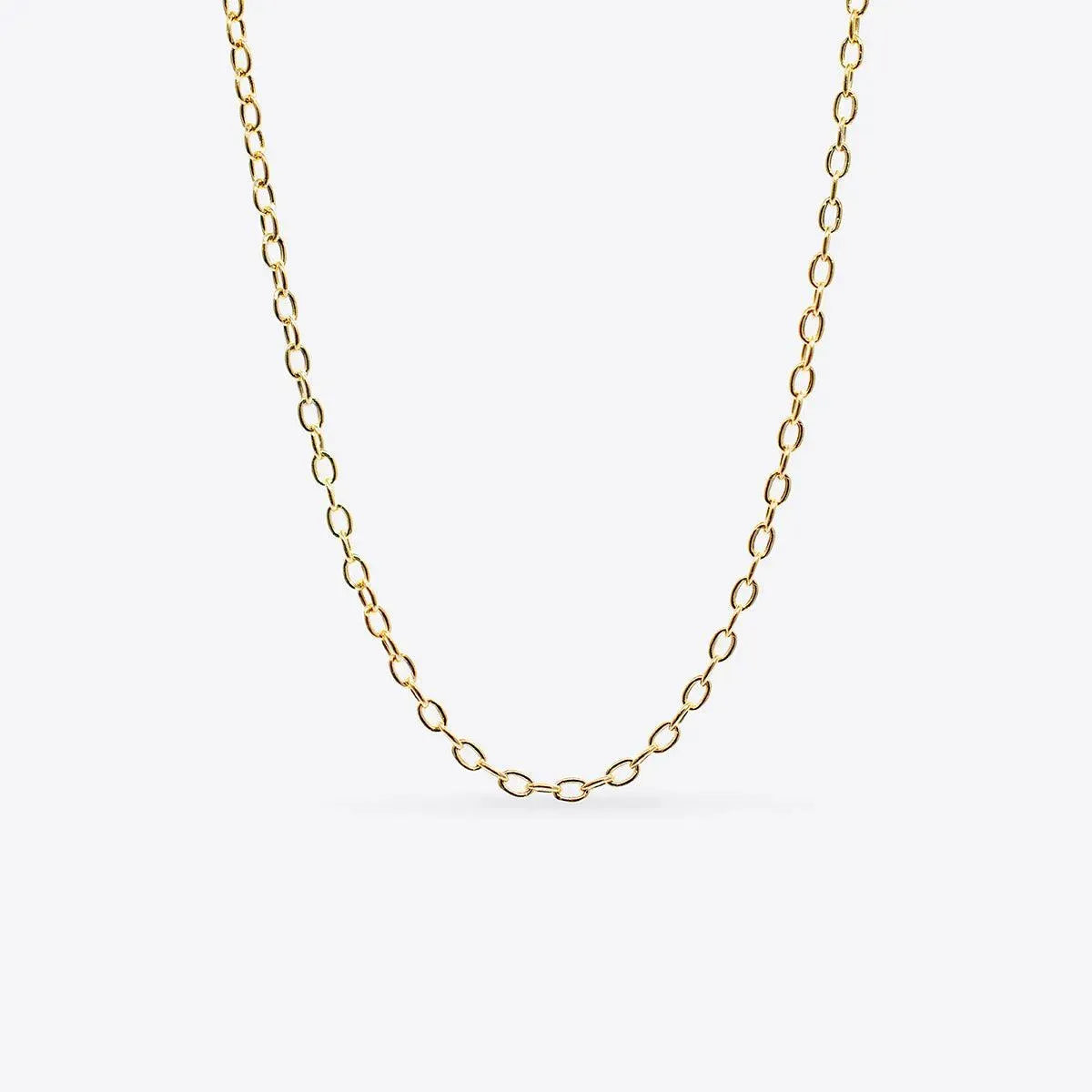 Delicate Cable Chain Necklace - With Olivia Grace
