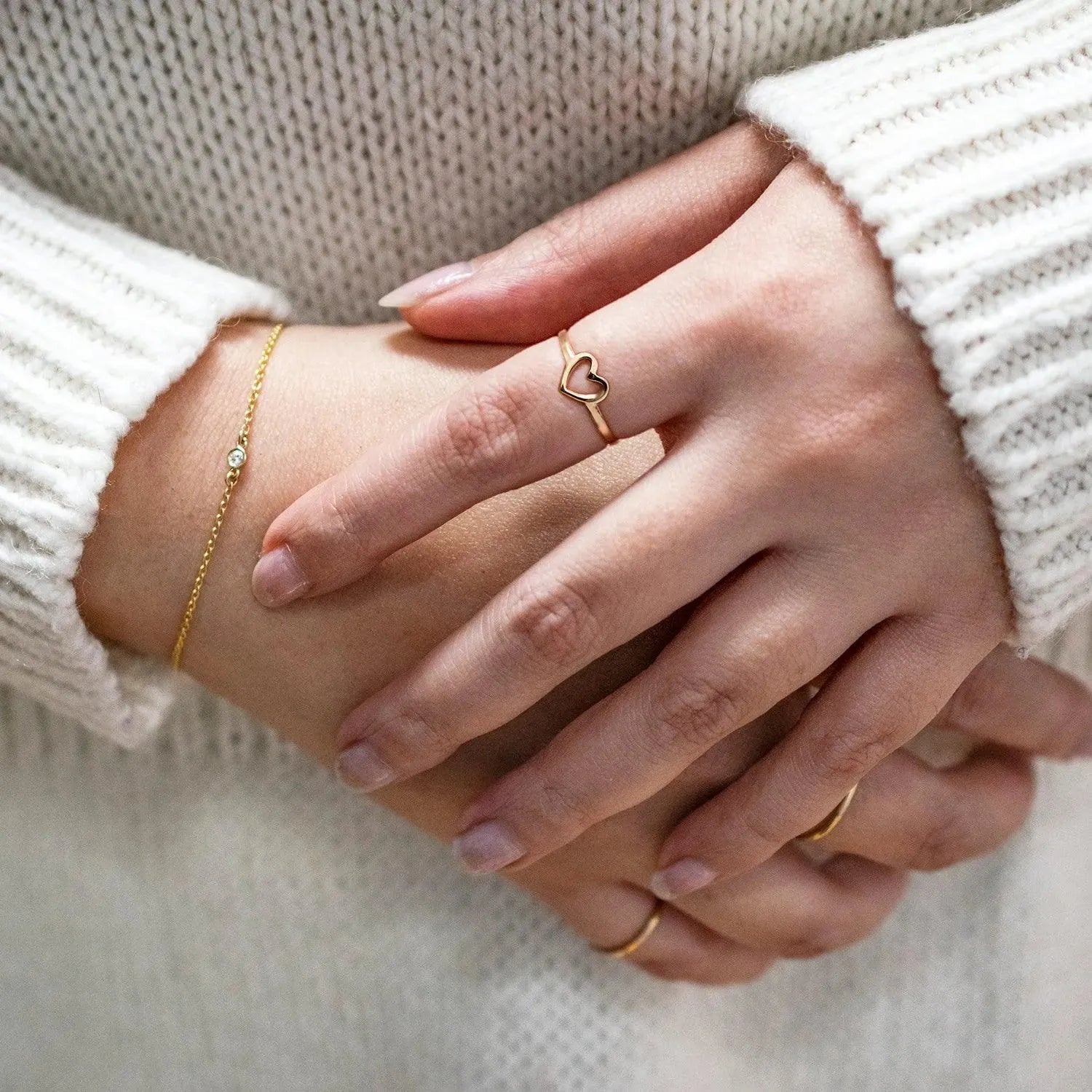 Open Heart Ring - With Olivia Grace