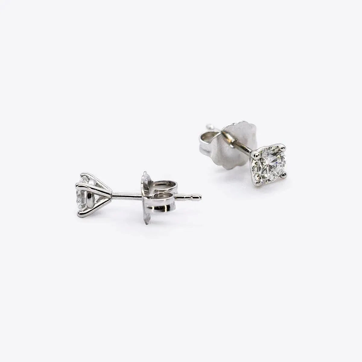 Classic Diamond Studs - With Olivia Grace
