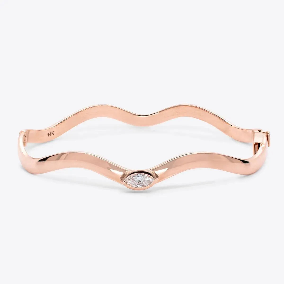 Marquise Taylor Wave Bangle - With Olivia Grace