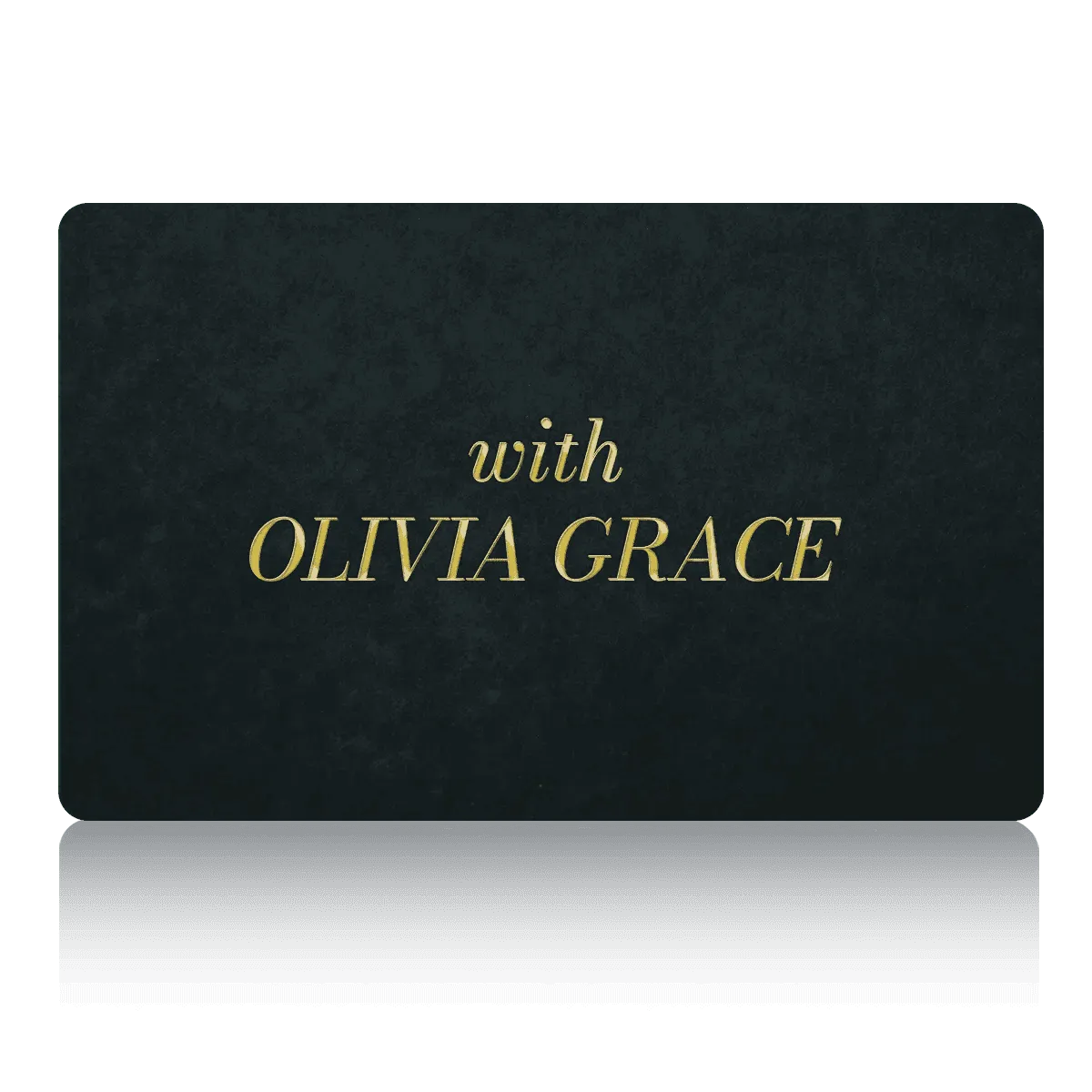 Gift Card - With Olivia Grace - perfect piece to complement an initial necklace
