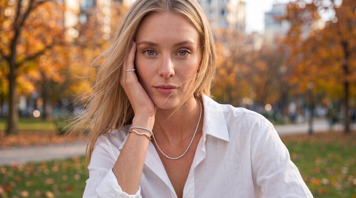 Bracelets complementing your personalized initial necklace