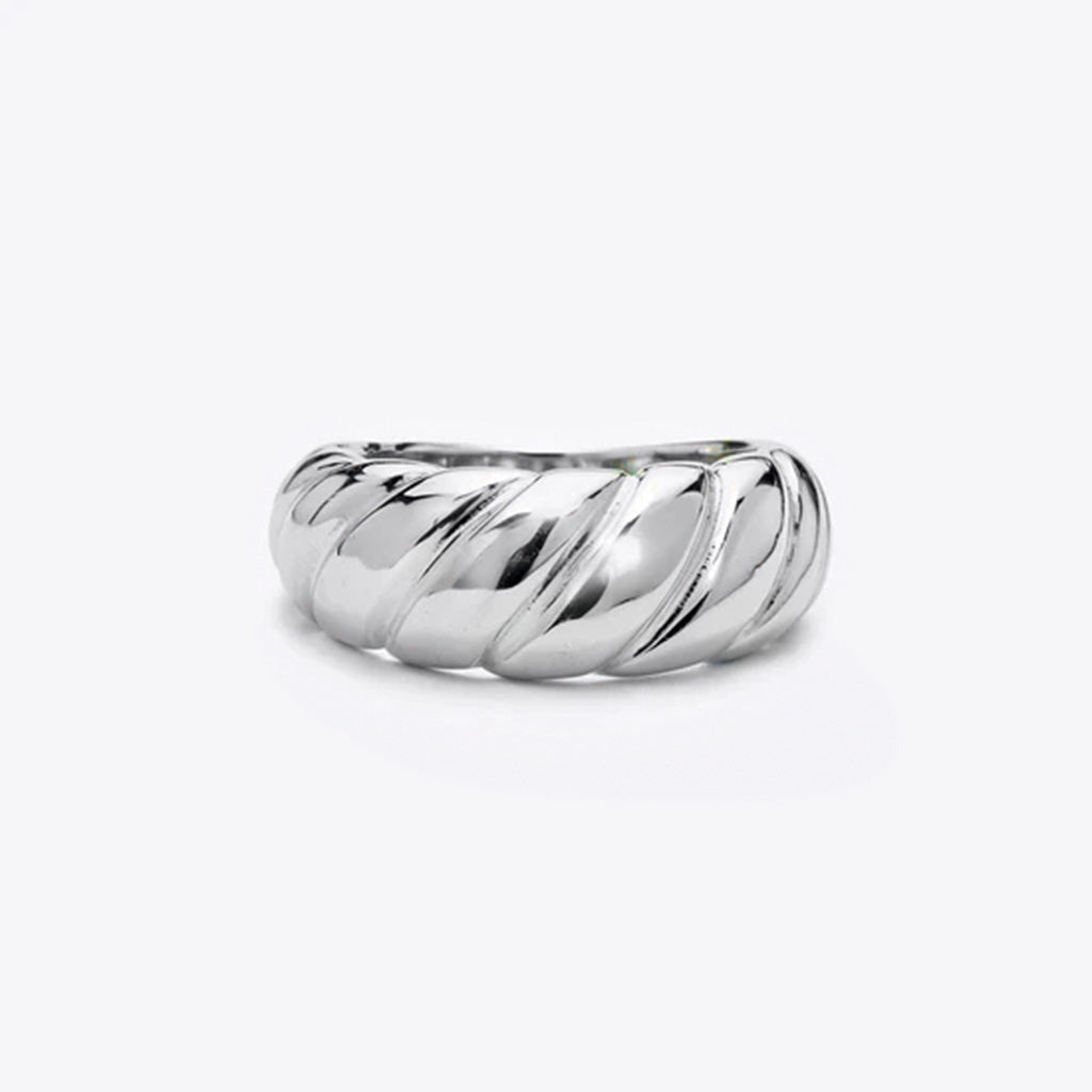 Simply Silver- Croissant Ring
