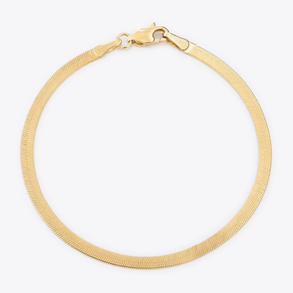 Herringbone Chain Bracelet