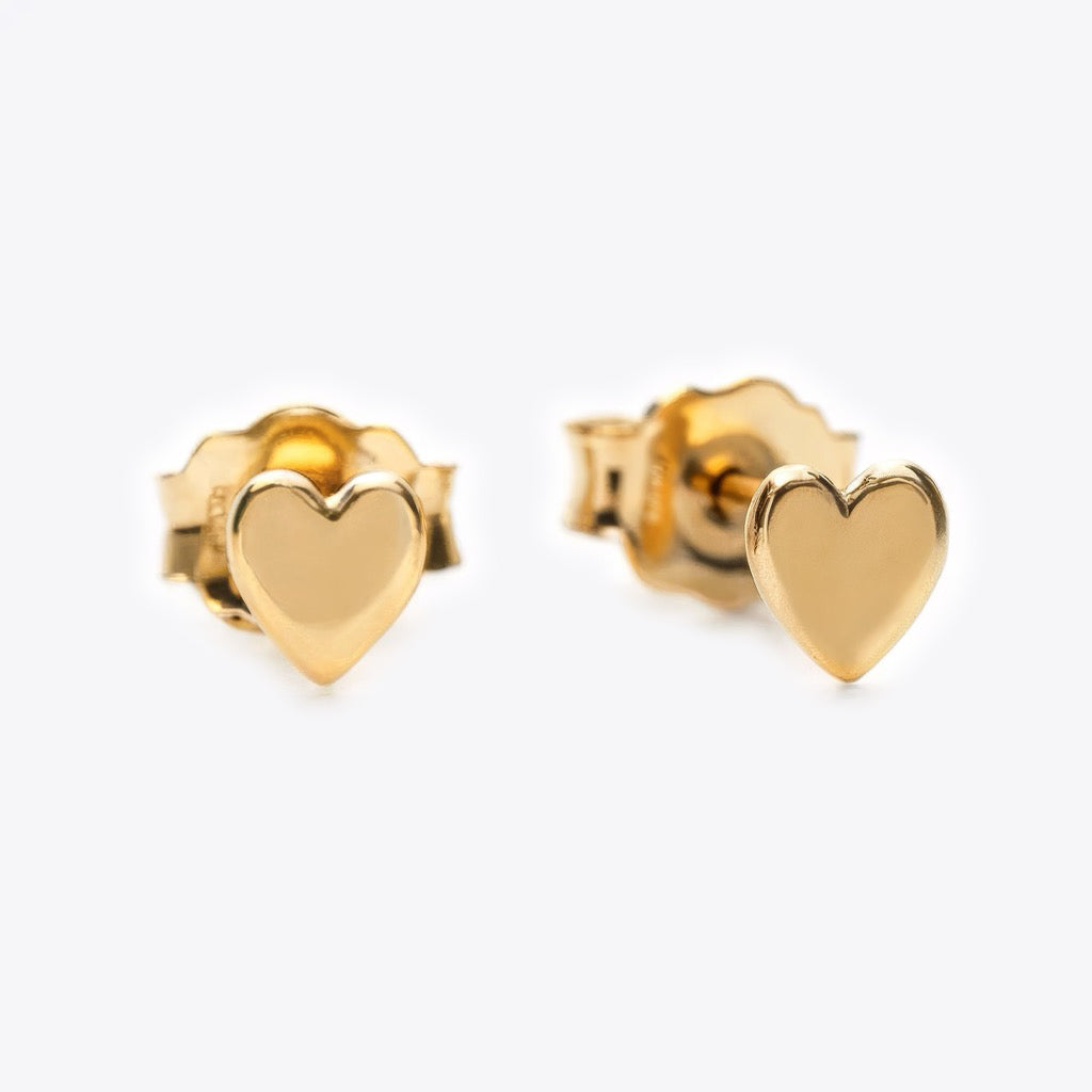 Mini Heart Studs