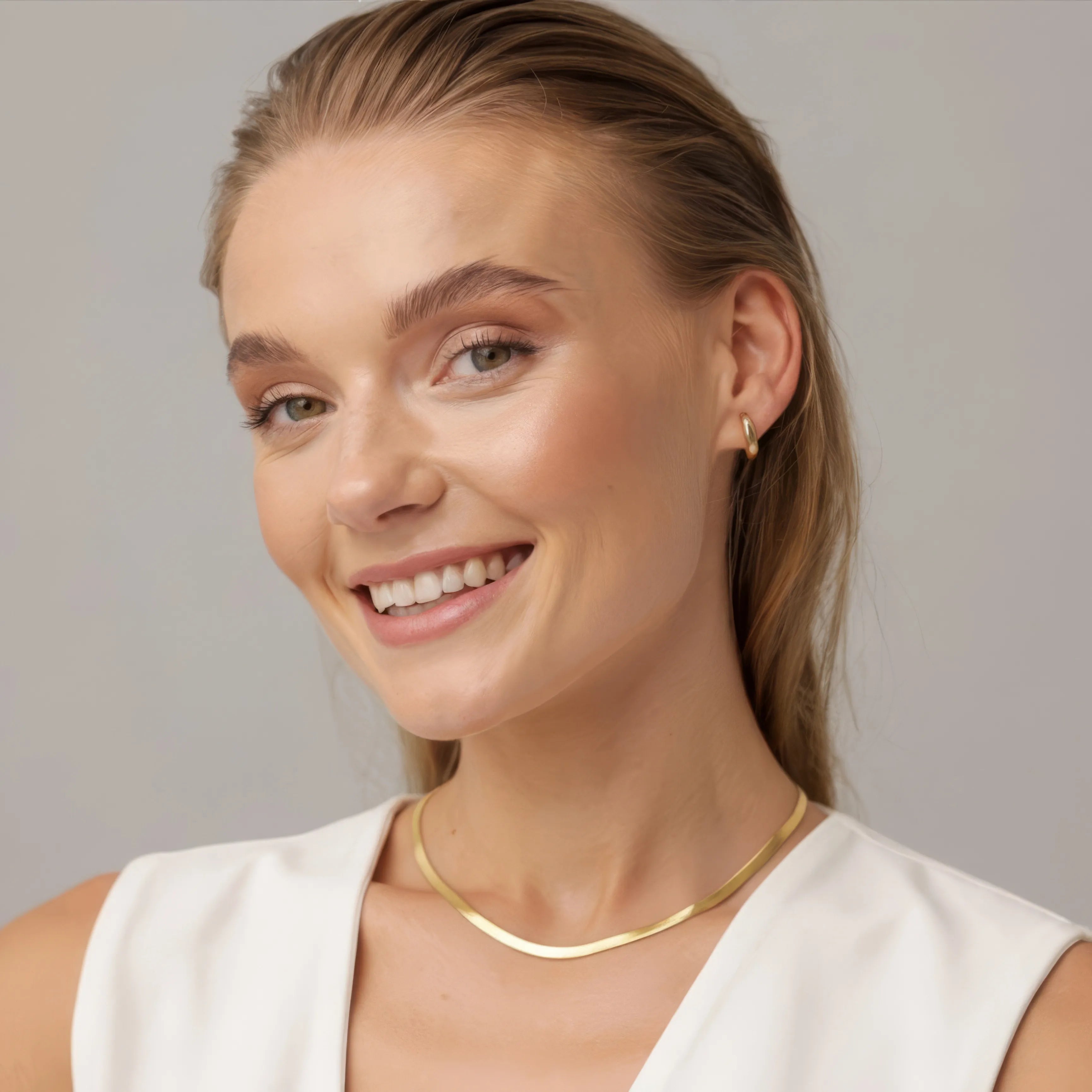 Herringbone Chain Necklace