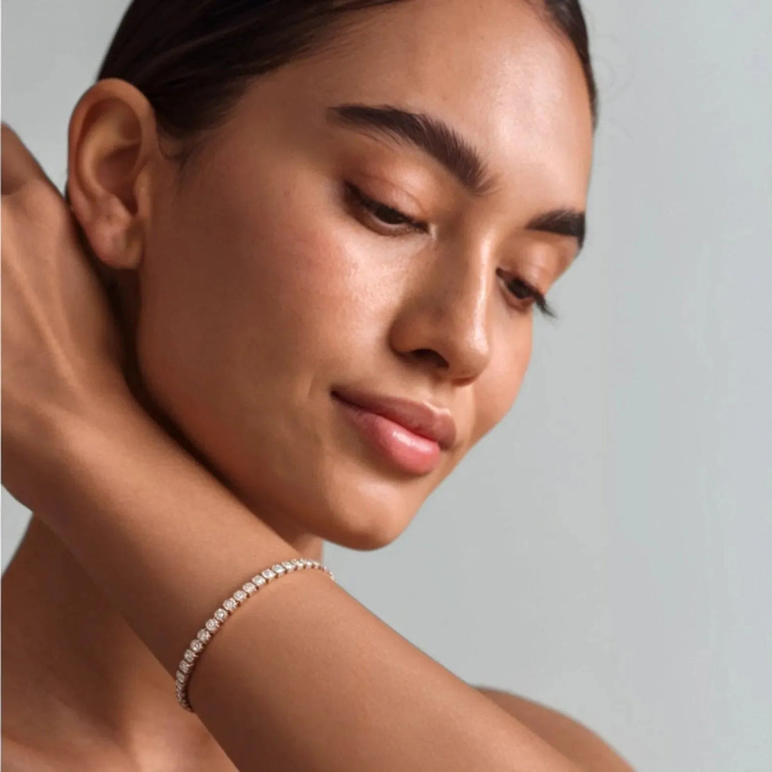 Classic Diamond Tennis Bracelet - With Olivia Grace