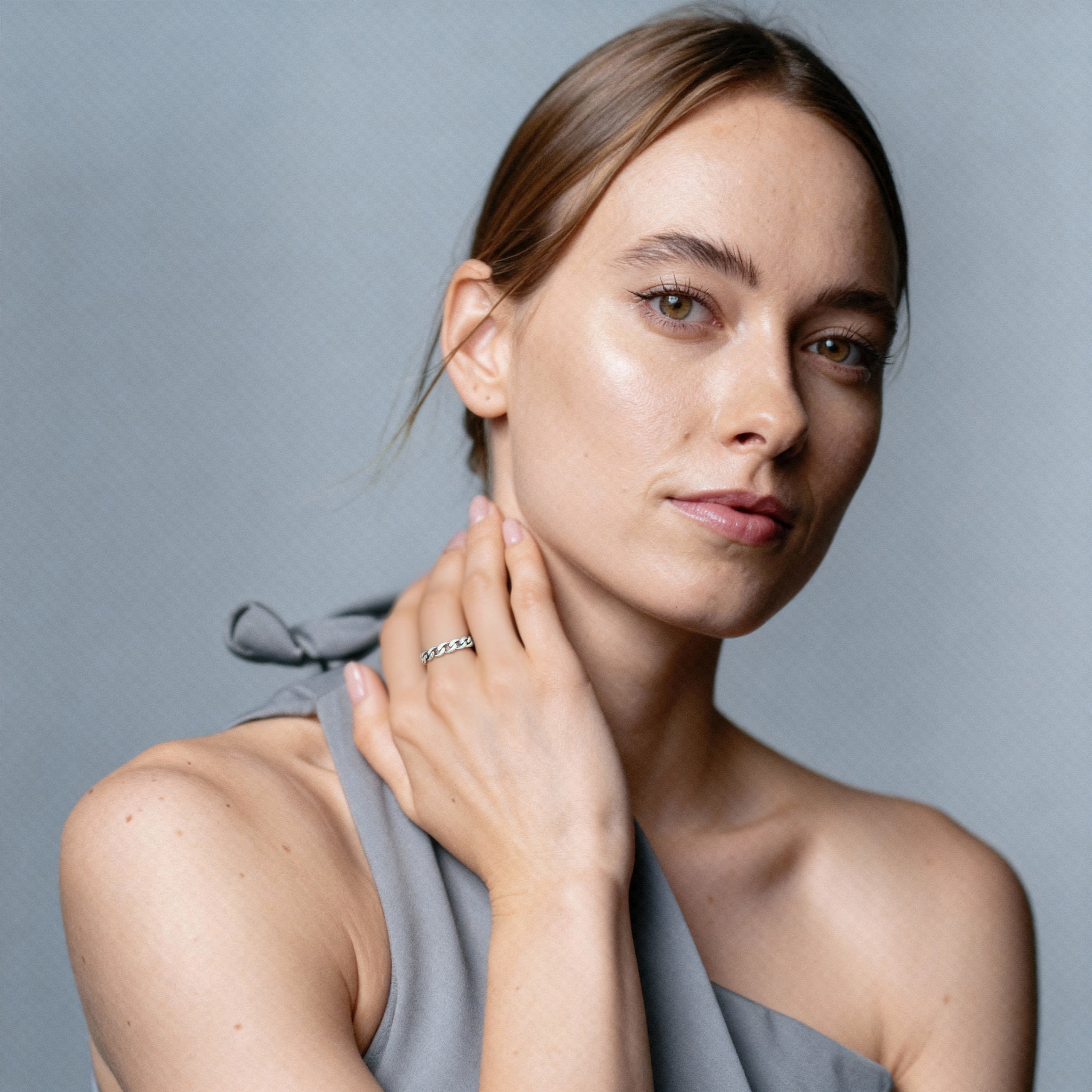 Simply Silver- Large Chain Ring