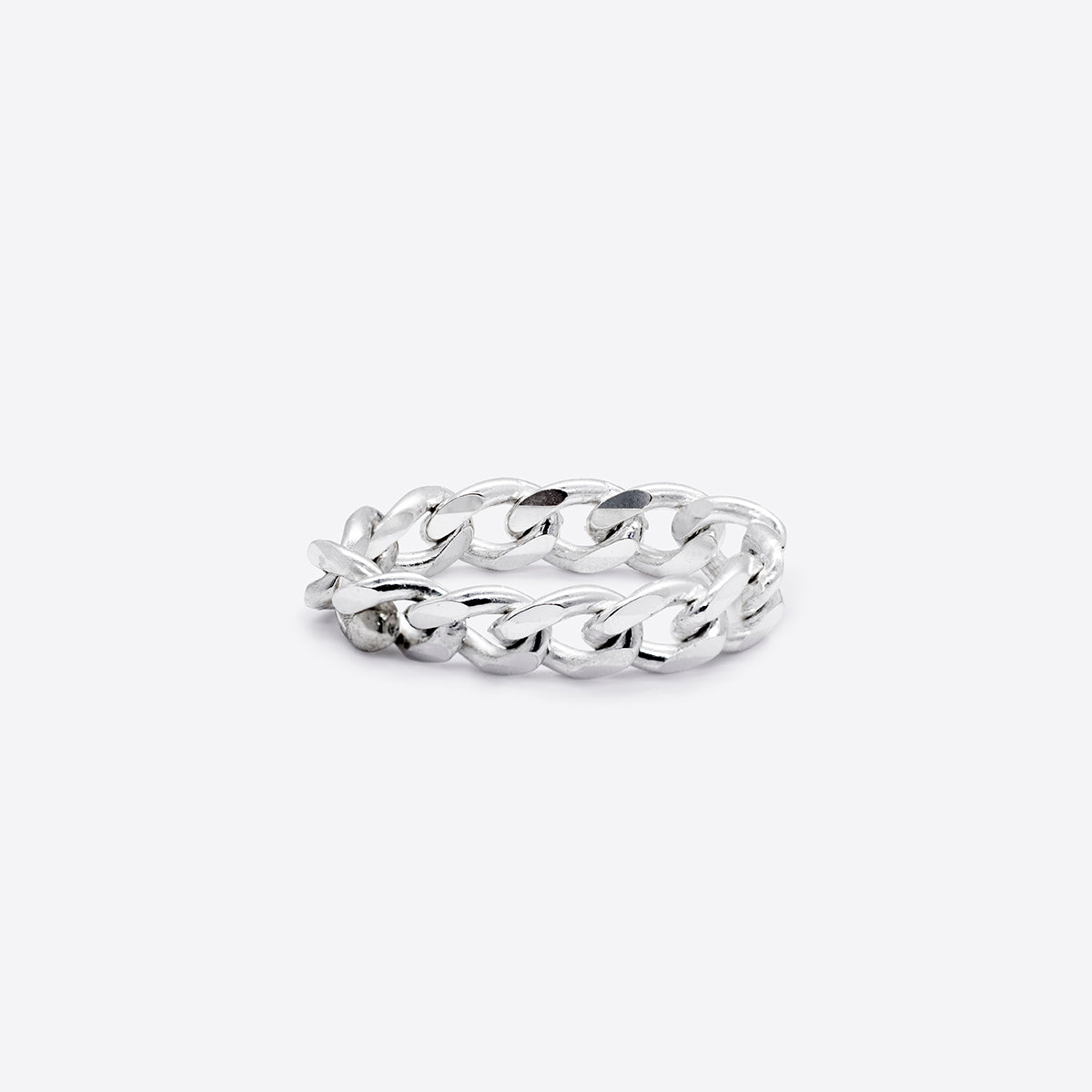 Simply Silver- Large Chain Ring