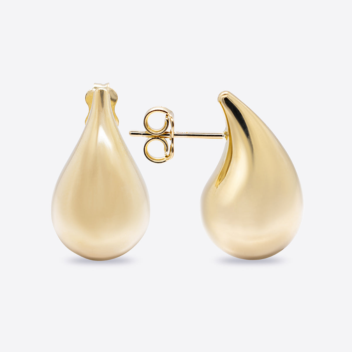 14kt Yellow Gold Rain Drop Earrings