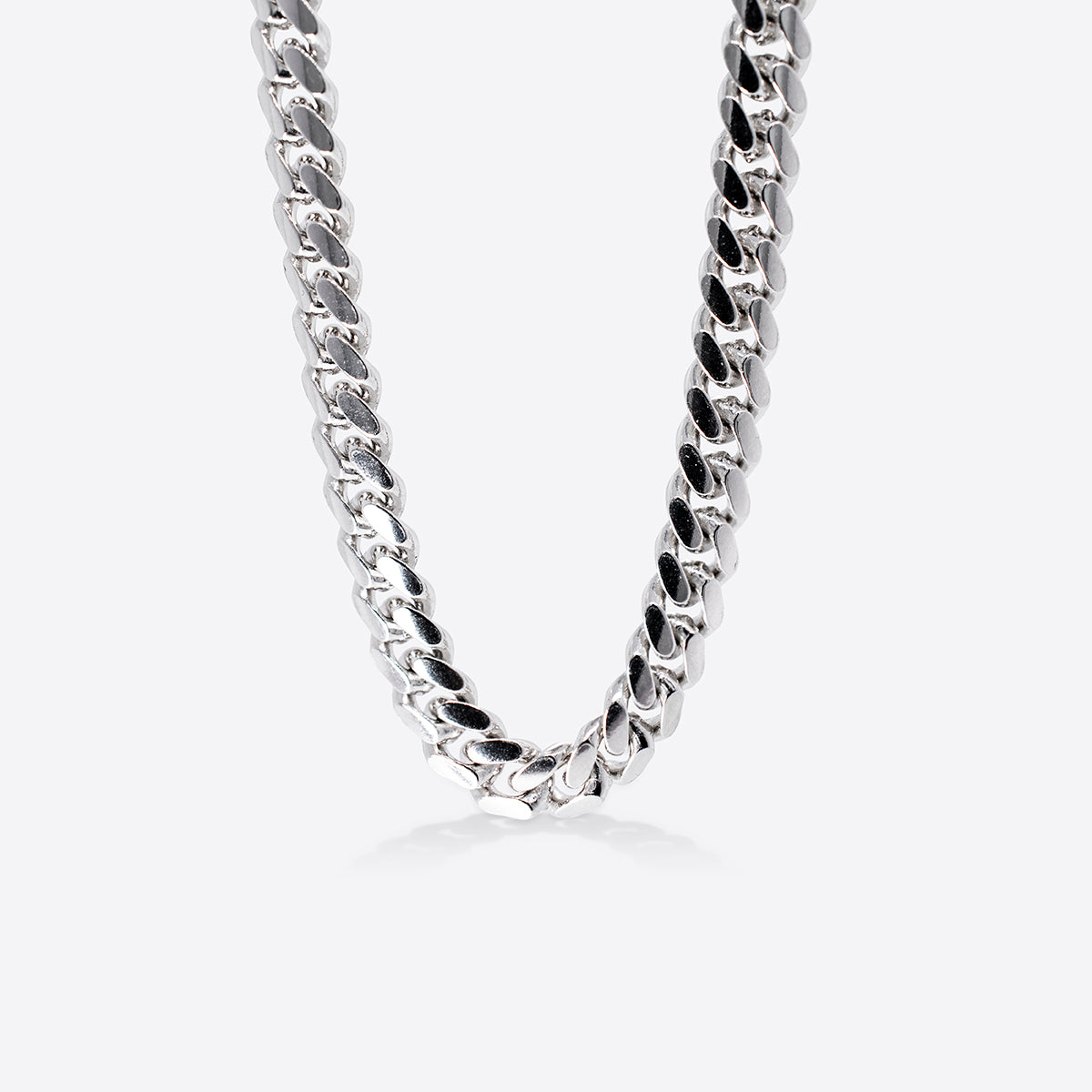 Simply Silver- Unisex Link Necklace