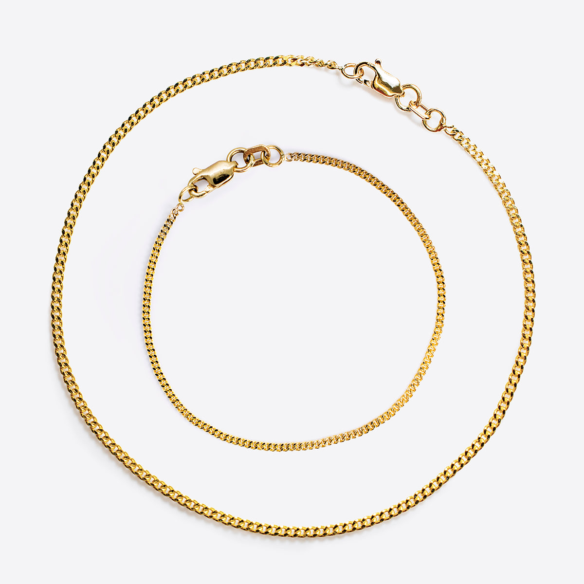 Kids Classic Curb Chain Anklet