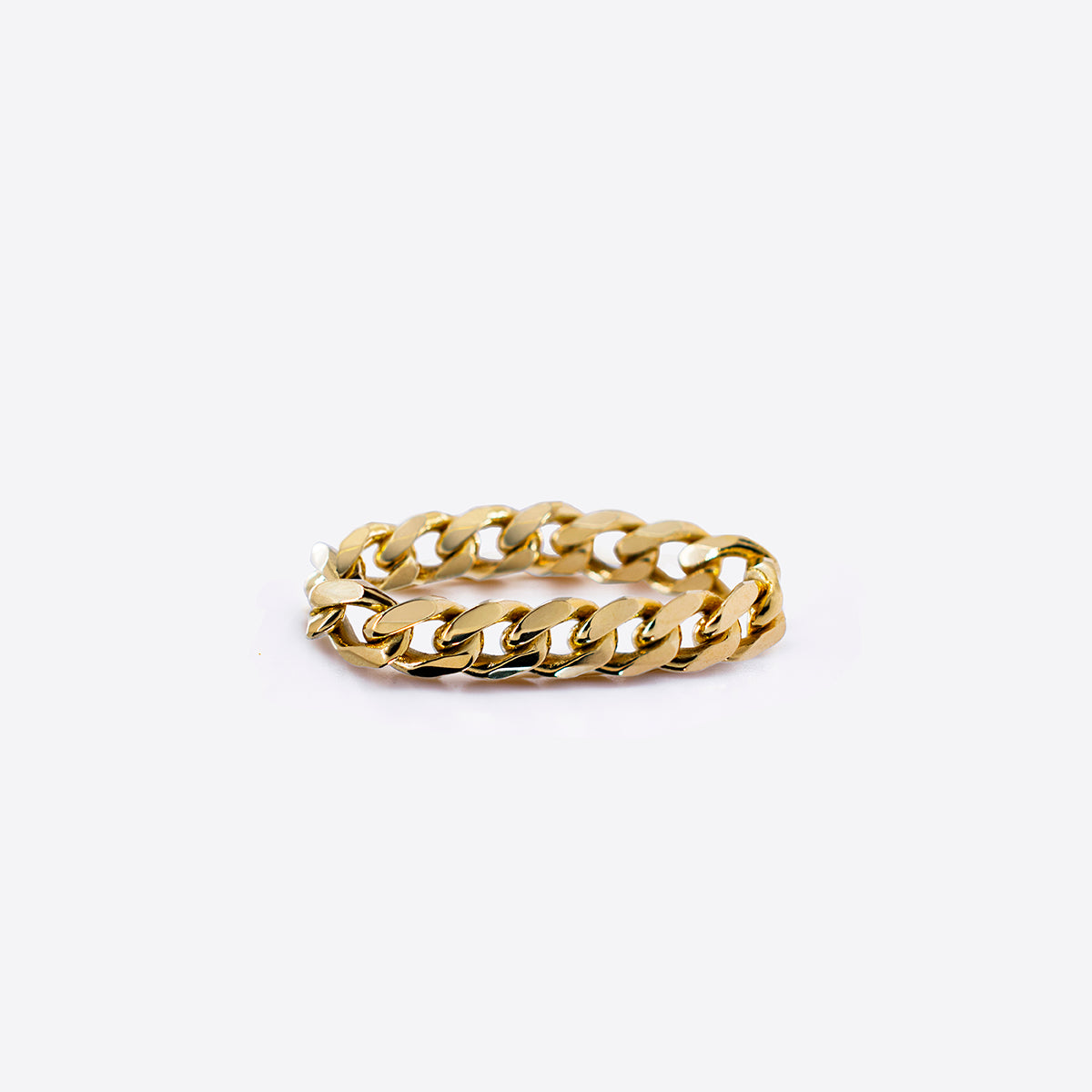 Flexible Cuban Curb Chain Ring