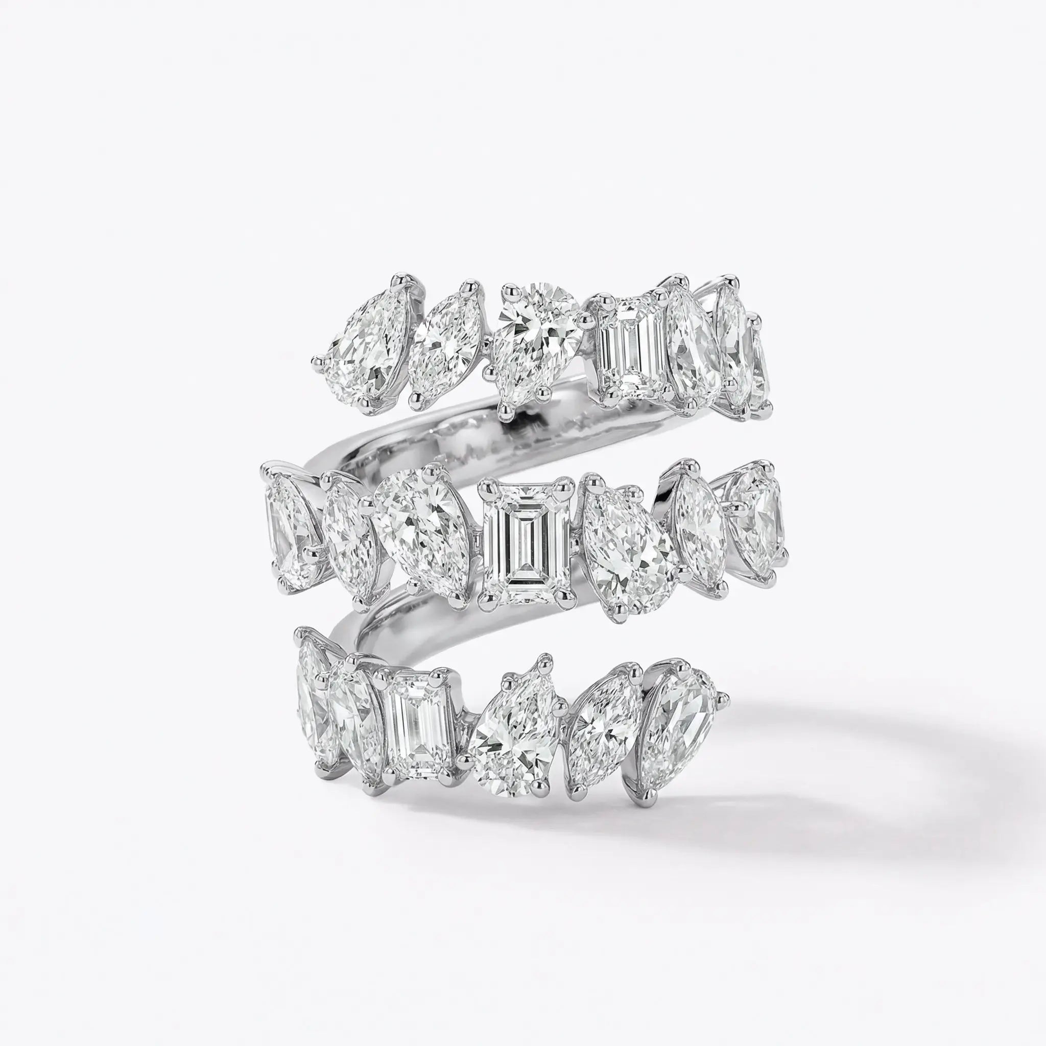 Olivia's Signature Triple Row Wrap Diamond Eternity