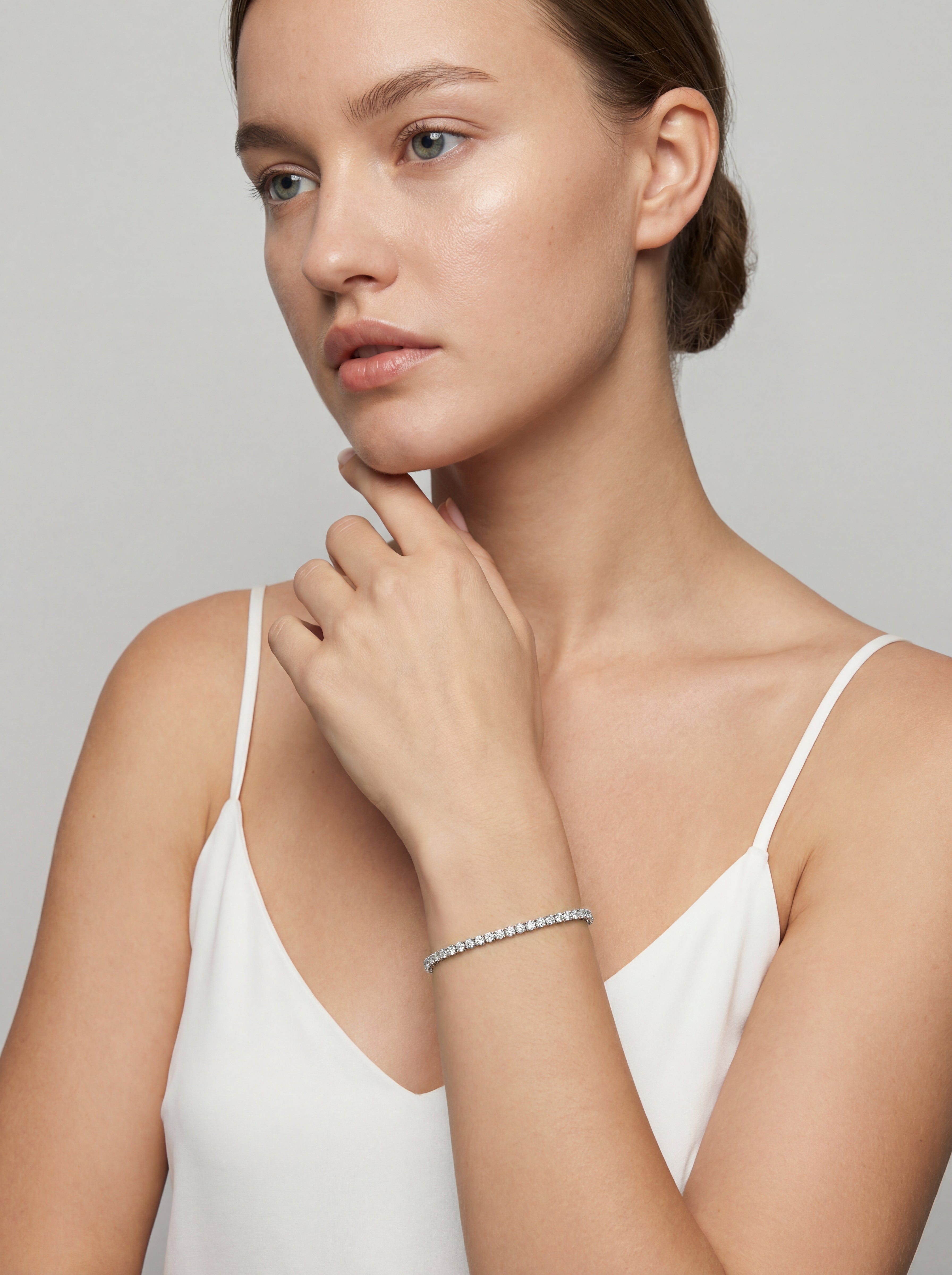 Signature Classic Diamond Tennis Bracelet